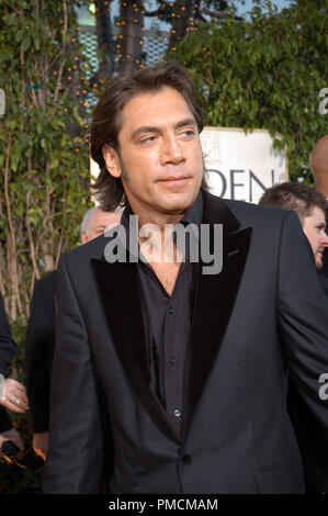 Ankunft am 'Golden Globe Awards - 62. jährlichen "Javier Bardem 1-16-2005 Datei Referenz Nr. 1080 036 PLX für redaktionelle Verwendung Stockfoto