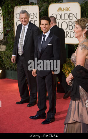 Die Hollywood Foreign Press Association präsentiert "Die Golden Globe Awards - 66. jährlichen "Tom Cruise, Mary Lee Mapother 1-11-2009 Stockfoto