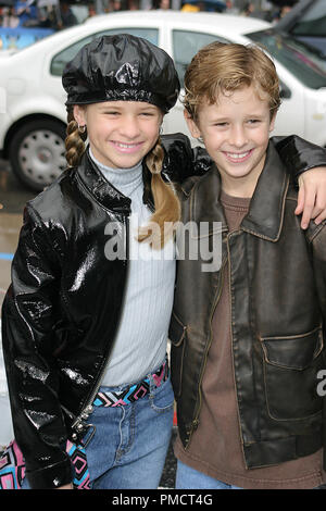 "Racing Stripes" Premiere Jenna Boyd, Cayden Boyd1-08-2005 Foto von Joseph Martinez - Alle Rechte vorbehalten File Reference # 22215 0024 PLX für redaktionelle Verwendung Stockfoto