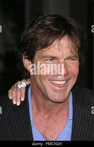 "American Dreamz" (Premiere) Dennis Quaid 04-11-2006/Arclight Hollywood Theater/Hollywood, CA/Universal Pictures/Foto von Joseph Martinez/PictureLux Datei Referenz # 22714 0080 - picturelux nur für redaktionelle Verwendung - Alle Rechte vorbehalten Stockfoto