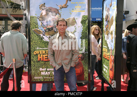 Ab durch die Hecke (Premiere) Steve Carell 04-30-2006/Mann Dorf Theater/Westwood, CA/Dreamworks/Foto von Joseph Martinez - Alle Rechte vorbehalten File Reference # 22725 0039 PLX nur für redaktionelle Verwendung - Alle Rechte vorbehalten Stockfoto