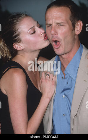 "Die heruntergekommene 'Premiere 9-22 -2003 Estella Warren und Dir. Peter Berg Foto von Joseph Martinez - Alle Rechte vorbehalten File Reference # 21515 0015 PLX für redaktionelle Verwendung Stockfoto