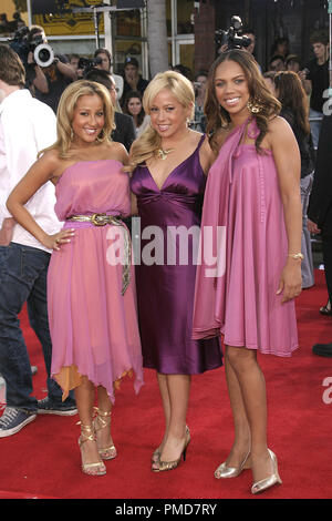 'Miami Vice' (Premiere) die Cheetah Girls Adrienne Bailon, Sabrina Bryan, Kiely Williams 07-20-2006/Mann Dorf Theater/Westwood, CA/Universal Pictures/Foto von Joseph Martinez - Alle Rechte vorbehalten File Reference # 22791 0010 PLX nur für redaktionelle Verwendung - Alle Rechte vorbehalten Stockfoto