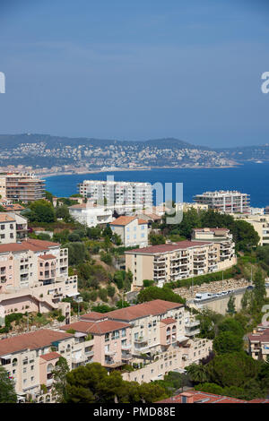 Nizza (Frankreich): Gebäude im Stadtteil Fabron Stockfoto