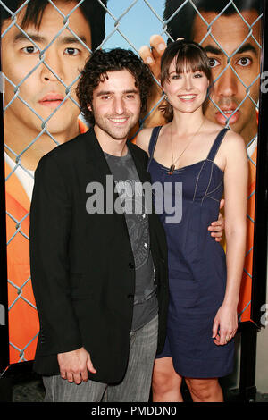 Harold & Kumar Escape From Guantanamo Bay Premiere David Krumholtz, Vanessa Britting 4-17-2008/Arclight Cinerama Dome/Los Angeles, CA/New Line Cinema/Foto von Joseph Martinez Datei Referenz # 23481 0081 PLX nur für redaktionelle Verwendung - Alle Rechte vorbehalten Stockfoto