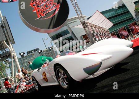 Speed Racer-Premiere Mach 5 Rennen auto 4-26 2008/Nokia Theater/Los Angeles, CA/Warner Brothers/Foto von Joseph Martinez Datei Referenz # 23503 0007 JM für die redaktionelle Nutzung nur - Stockfoto