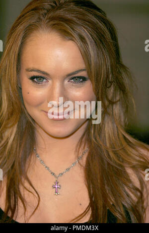 "Die perfekte Punktzahl 'Premiere 01/27/2004 Lindsay Lohan Foto von Joseph Martinez - Alle Rechte vorbehalten File Reference # 21728 0121 PLX für redaktionelle Verwendung Stockfoto