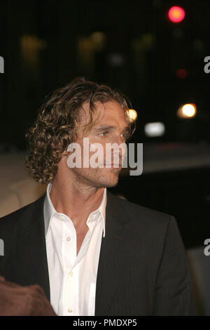 Wir sind Marschall (Premiere) Matthew McConaughey 12-14-2006/Grauman's Chinese Theater / Hollywood, CA/Warner Bros Entertainment/Foto von Joseph Martinez - Alle Rechte vorbehalten File Reference # 22880 0057 PLX für redaktionelle Verwendung Stockfoto