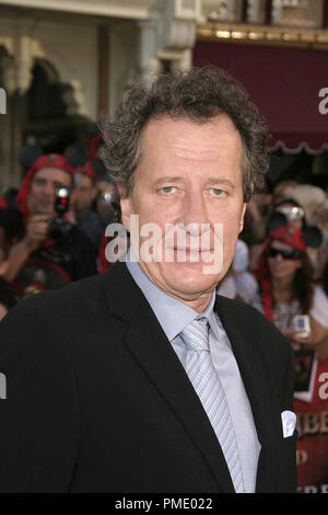 Piraten der Karibischen Meere: Am Ende der Welt (Premiere) Geoffrey Rush 5-19-2007/Disneyland/Anaheim, CA/Walt Disney Pictures / © Joseph Martinez/Picturelux - Alle Rechte vorbehalten File Reference # 23082 0140 PLX nur für redaktionelle Verwendung - Alle Rechte vorbehalten Stockfoto