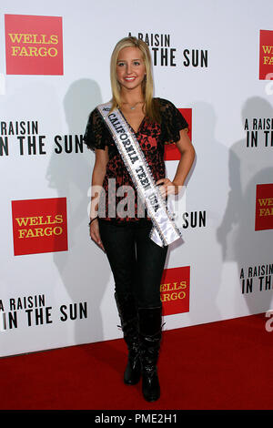 "A Raisin in the Sun' Premiere Miss Kalifornien Teen USA 2008 Taylor Atkins 2-11-2008/AMC Magic Johnson Theater/Los Angeles, CA/Sony Pictures Television/© Joseph Martinez/Picturelux - Alle Rechte vorbehalten File Reference # 23348 0035 PLX nur für redaktionelle Verwendung - Alle Rechte vorbehalten Stockfoto