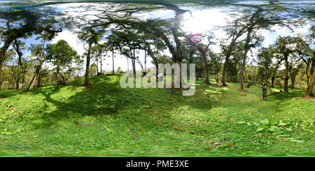 360 Grad Panorama Ansicht von Batalha keine Rancho Paintball