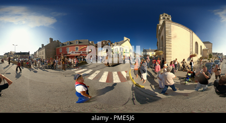 360 Grad Panorama Ansicht von Mouton geant Agnus Horribilis de Marc Morvan Ploneour Lanvern Pmm 14.