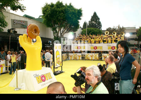 "Die Simpsons - Der Film" (Premiere) Atmosphäre 7-24-2007/Mann Bruin und Mann Dorf Theater/Westwood, CA/Twentieth Century Fox/Foto von Joseph Martinez Datei Referenz # 23133 0014 JM für die redaktionelle Nutzung nur - Stockfoto