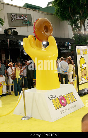 "Die Simpsons - Der Film" (Premiere) Atmosphäre 7-24-2007/Mann Bruin und Mann Dorf Theater/Westwood, CA/Twentieth Century Fox/Foto von Joseph Martinez Datei Referenz # 23133 0015 JM für die redaktionelle Nutzung nur - Stockfoto