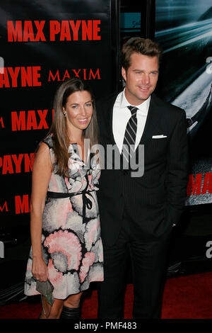 'Max Payne' Premiere Chris O'Donnell, Caroline Fentress 10-13-2008/Mann's Chinese Theater / Hollywood, CA/Twentieth Century Fox/© Joseph Martinez/Picturelux - Alle Rechte vorbehalten File Reference # 23632 0077 PLX nur für redaktionelle Verwendung - Alle Rechte vorbehalten Stockfoto