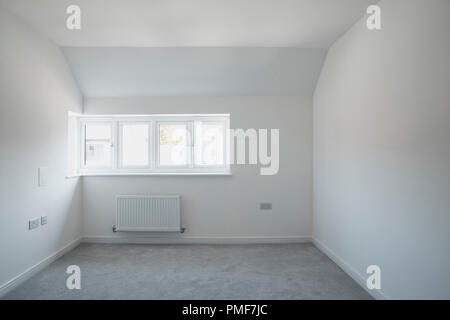 Zimmer geschossen von einem Schlafzimmer in ein neues Zuhause. Stockfoto