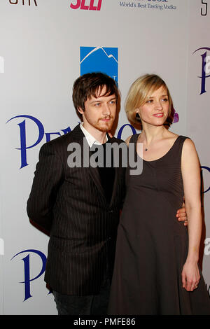 Penelope Premiere James McAvoy und Frau Anne-Marie Duff 2-20-2008/Director's Guild of America/West Hollywood, CA/Summit Entertainment / © Joseph Martinez/Picturelux - Alle Rechte vorbehalten File Reference # 23358 0066 PLX nur für redaktionelle Verwendung - Alle Rechte vorbehalten Stockfoto