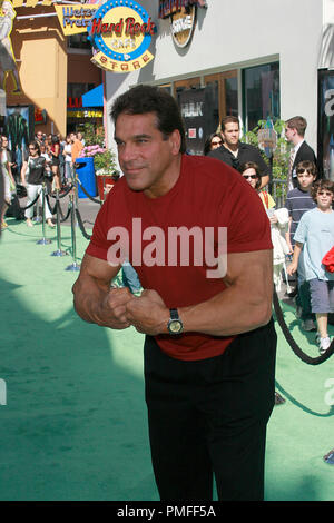 Der unglaubliche Hulk Premiere Lou Ferrigno 6-8-2008/Universal CityWalk Kino/Universal City, CA/Universal Pictures/Foto von Joseph Martinez Datei Referenz # 23534 0091 PLX nur für redaktionelle Verwendung - Alle Rechte vorbehalten Stockfoto