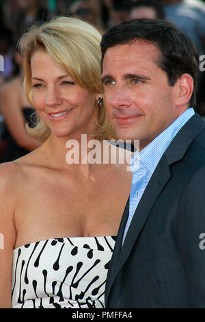 Get Smart Premiere Steve Carell, Nancy Wände 6-16-2008/Mann Dorf Theater/Westwood, CA/Warner Brothers/Foto von Joseph Martinez Datei Referenz # 23550 0019 PLX nur für redaktionelle Verwendung - Alle Rechte vorbehalten Stockfoto