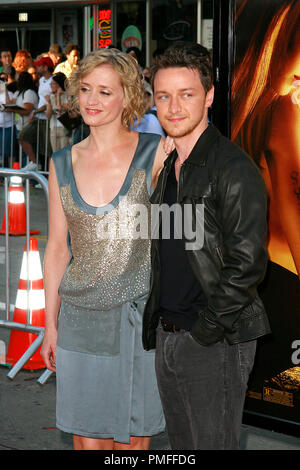 Wollte Premiere James McAvoy, Anne-Marie Duff 6-19-2008/Mann Dorf Theater/Westwood, CA/Universal Pictures/Foto © Joseph Martinez/Picturelux Datei Referenz Nr.23551 0009 JM nur für redaktionelle Verwendung - Alle Rechte vorbehalten Stockfoto