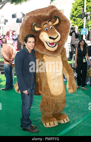 "Madagascar 2: Escape Afrika 'Premiere Ben Stiller und Alex 10-26-2008/Mann Dorf Theater/Westwood, CA/DreamWorks/© Joseph Martinez/Picturelux - Alle Rechte vorbehalten File Reference # 23646 0066 PLX nur für redaktionelle Verwendung - Alle Rechte vorbehalten Stockfoto