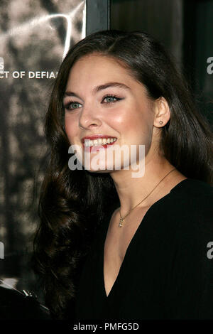 'Defiance' Premiere Alexa Davalos 11-9-2008/Cinerama Dome ArcLight Theater/Hollywood, CA/Paramount Pictures/Foto von Joseph Martinez Datei Referenz # 23656 0009 PLX nur für redaktionelle Verwendung - Alle Rechte vorbehalten Stockfoto