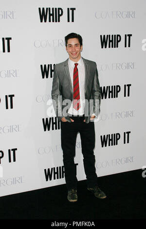 Justin lang bei der Premiere von Fox Searchlight "Whip It". Ankünfte am Grauman's Chinese Theater in Hollywood, CA 29. September 2009 statt. © Joseph Martinez/Picturelux Datei Referenz Nr.30081 47 JM nur für redaktionelle Verwendung - Alle Rechte vorbehalten Stockfoto