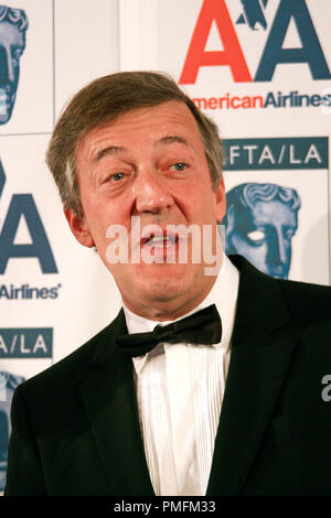 Stephen Fry auf der 18. jährlichen BAFTA/LA Britannia Awards. Ankunft im Hyatt Regency Century Plaza in Los Angeles, CA 5. November 2009. Foto von PictureLux Datei Referenz Nr.30117 02 PLX nur für redaktionelle Verwendung - Alle Rechte vorbehalten Stockfoto