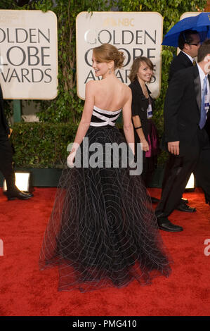 Schauspielerin Jayma Mays kommt bei der 67. jährlichen Golden Globe Awards im Beverly Hilton in Beverly Hills, CA Sonntag, 17. Januar 2010. Stockfoto