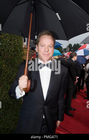 Schauspieler Kiefer Sutherland auf der 67. jährlichen Golden Globes Awards im Beverly Hilton in Beverly Hills, CA Sonntag, 17. Januar 2010. Stockfoto