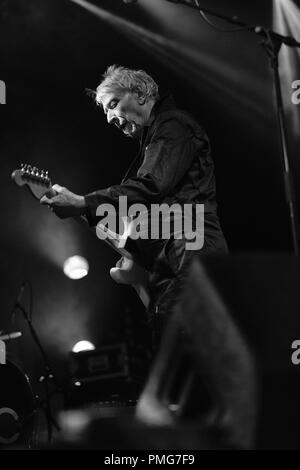 John Cale live auf der Bühne am Ende der Straße Festival 2018 Stockfoto