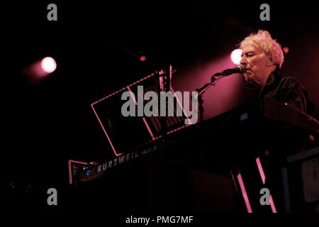 John Cale live auf der Bühne am Ende der Straße Festival 2018 Stockfoto