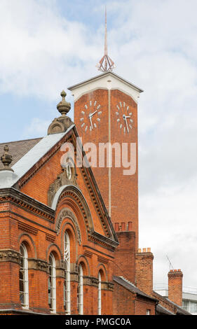 Neuen Markthalle, Shrewsbury, Shropshire, Großbritannien Stockfoto