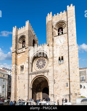 Lissabon Kathedrale (Sé de Lisboa), Lissabon, Portugal Stockfoto