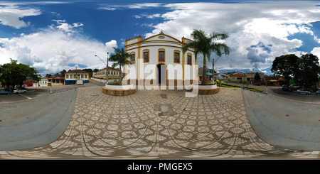 360 Grad Panorama Ansicht von Igreja de Nossa Senhora da Imaculada Conceição de Lagoinha