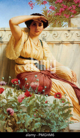 Godward John William - ein Tryst Stockfoto