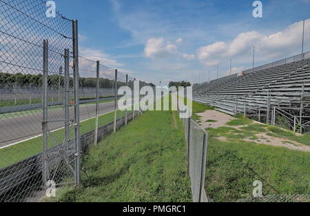 MONZA, Italien - 14 August, 2018: Der Autodromo Nazionale Monza, eine Rennstrecke in der Nähe von Monza liegt nord Stockfoto