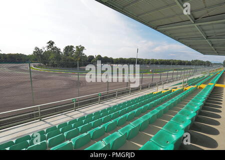 MONZA, Italien - 14 August, 2018: Der Autodromo Nazionale Monza, eine Rennstrecke in der Nähe von Monza liegt nord Stockfoto