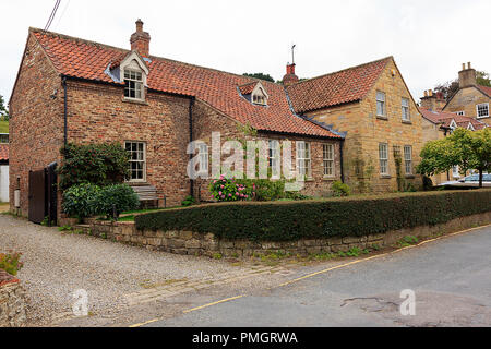 Großes Haus in Thornton-le-Dale North Yorkshire Stockfoto