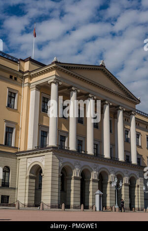 Royal Palace, Oslo, Norwegen Stockfoto