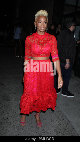 September 17, 2018 Anika Noni Rose besuchen Neon & Gozie Agbo stellt spezielle Siebung der Ermordung Nation am Metrograph in New York September 17, 2018. Credit: RW/MediaPunch Stockfoto