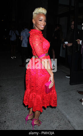 September 17, 2018 Anika Noni Rose besuchen Neon & Gozie Agbo stellt spezielle Siebung der Ermordung Nation am Metrograph in New York September 17, 2018. Credit: RW/MediaPunch Stockfoto