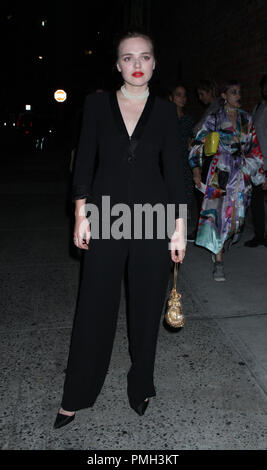 September 17, 2018 Odessa junge besuchen Neon & Gozie Agbo stellt spezielle Siebung der Ermordung Nation am Metrograph in New York September 17, 2018. Credit: RW/MediaPunch Stockfoto