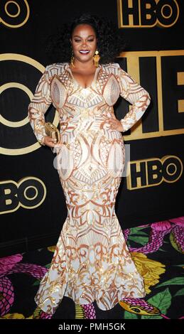 Los Angeles, CA, USA. 17 Sep, 2018. Natasha Rothwell in der Ankunftshalle für HBO Emmy Awards After-Party - Teil 2, Pacific Design Center, Los Angeles, CA 17. September 2018. Credit: Elizabeth Goodenough/Everett Collection/Alamy leben Nachrichten Stockfoto