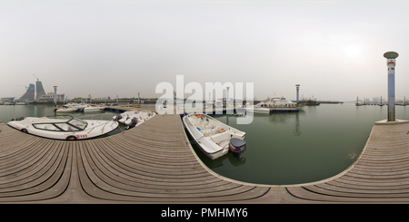 360 Grad Panorama Ansicht von Stadt Rizhao Scenic World Fangemeinde Spiel-2