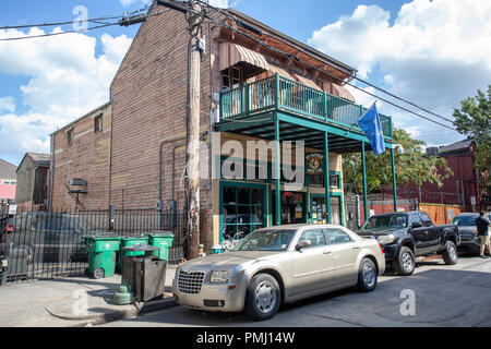 Der gefleckte Katze Music Club, New Orleans Stockfoto