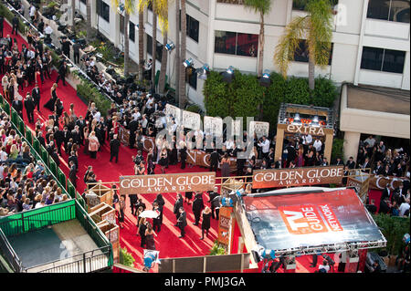 Prominente kommen bei der 68. jährlichen Golden Globe Awards im Beverly Hilton in Beverly Hills, CA am Sonntag, 16. Januar 2011. Datei Referenz # 30825 622 Nur für den redaktionellen Gebrauch - Alle Rechte vorbehalten Stockfoto