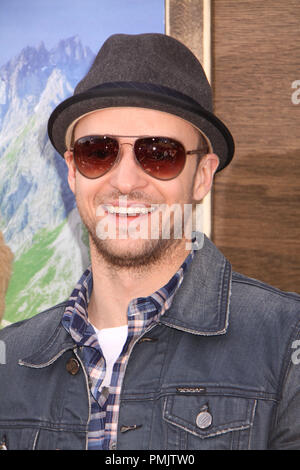 Justin Timberlake, 12/11/2010, "Yogi Bär" Premiere im Village Theatre, Los Angeles Foto: Izumi Hasegawa/HNW Datei Referenz # 30757 016 HNW nur für redaktionelle Verwendung - Alle Rechte vorbehalten Stockfoto