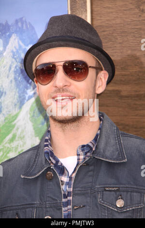 Justin Timberlake, 12/11/2010, "Yogi Bär" Premiere im Village Theatre, Los Angeles Foto: Izumi Hasegawa/HNW Datei Referenz # 30757 018 HNW nur für redaktionelle Verwendung - Alle Rechte vorbehalten Stockfoto