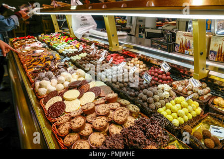 Der Markt La Boqueria Stockfoto